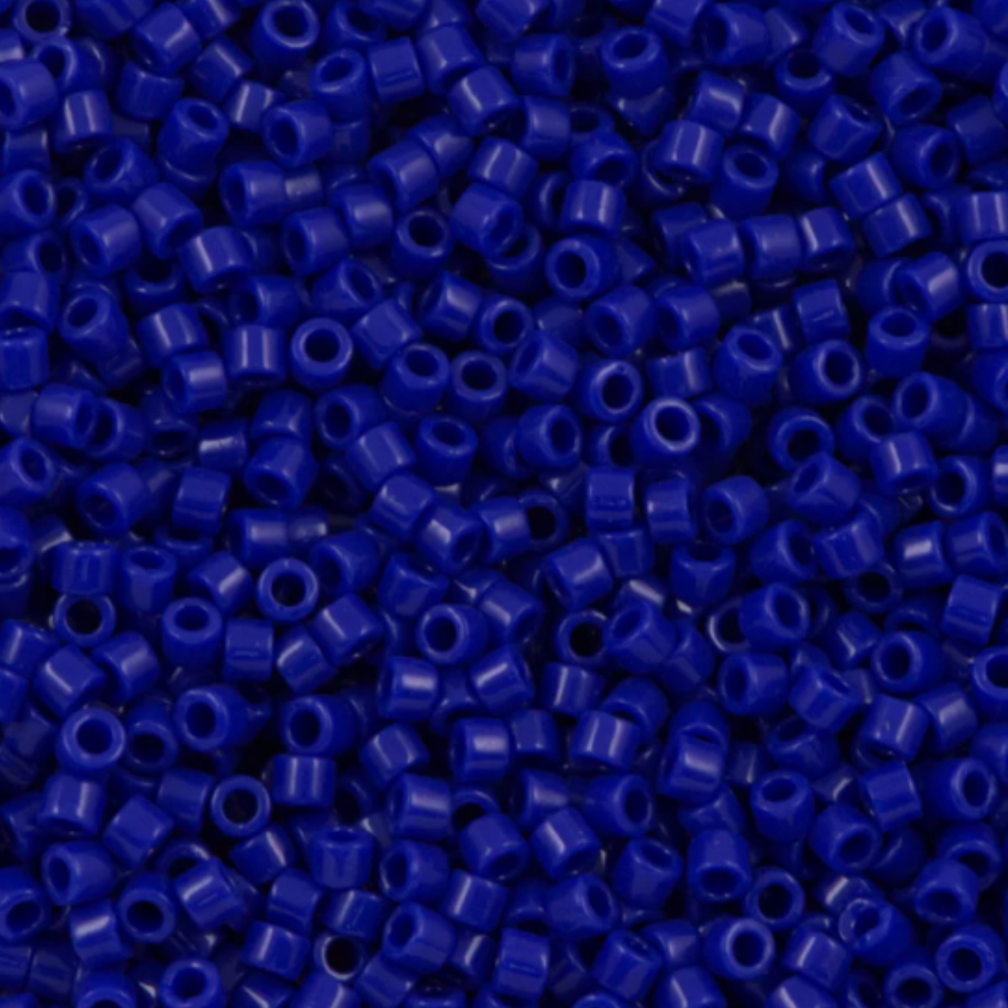 DB0726 Miyuki Delica Beads 11/0 Opaque Cobalt – 8 grams - Japanese Seed Beads for Jewelry Making