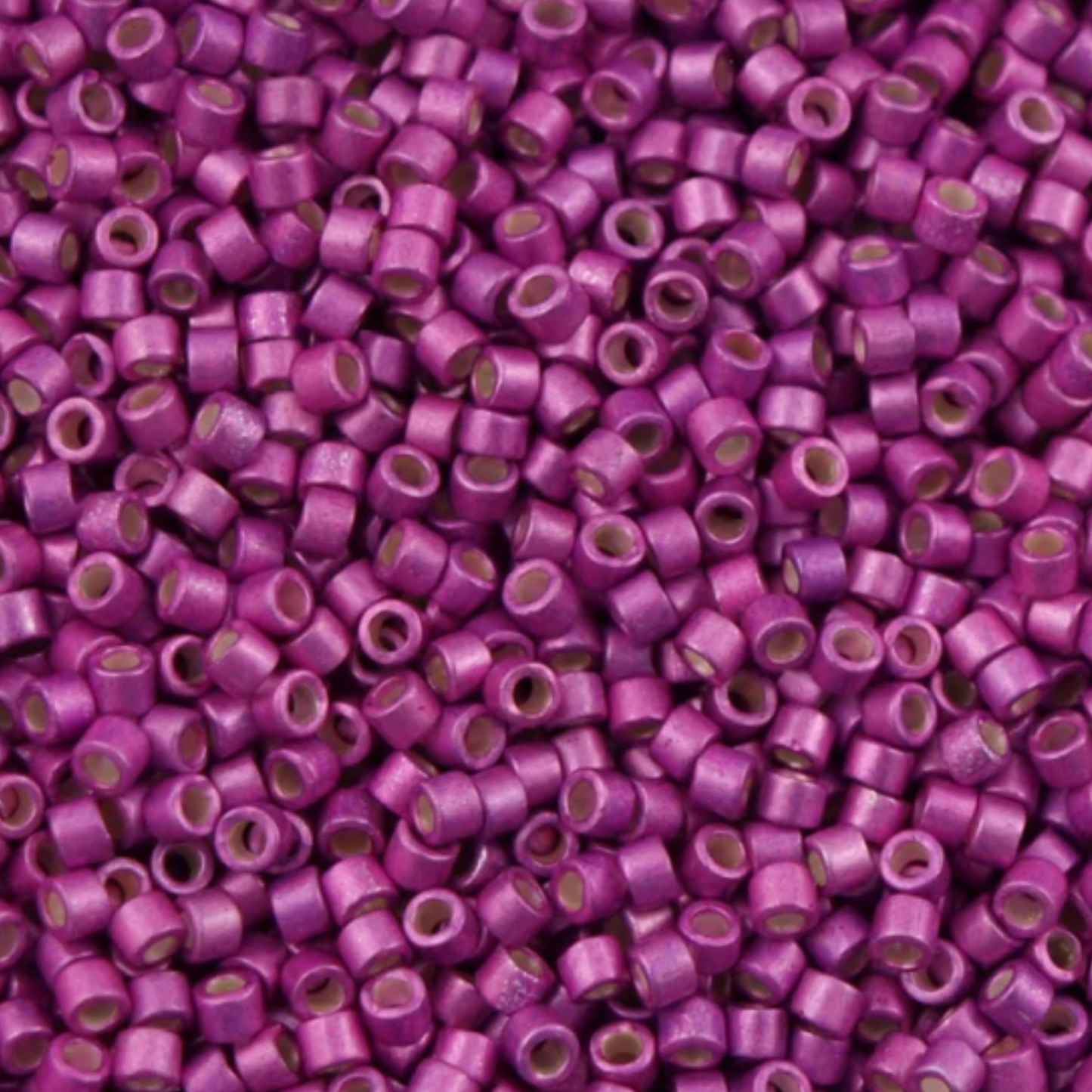 DB1184Miyuki Delica Beads 11/0 Galvanized Semi-Matte Magenta – 8 grams - Japanese Seed Beads for Jewelry Making