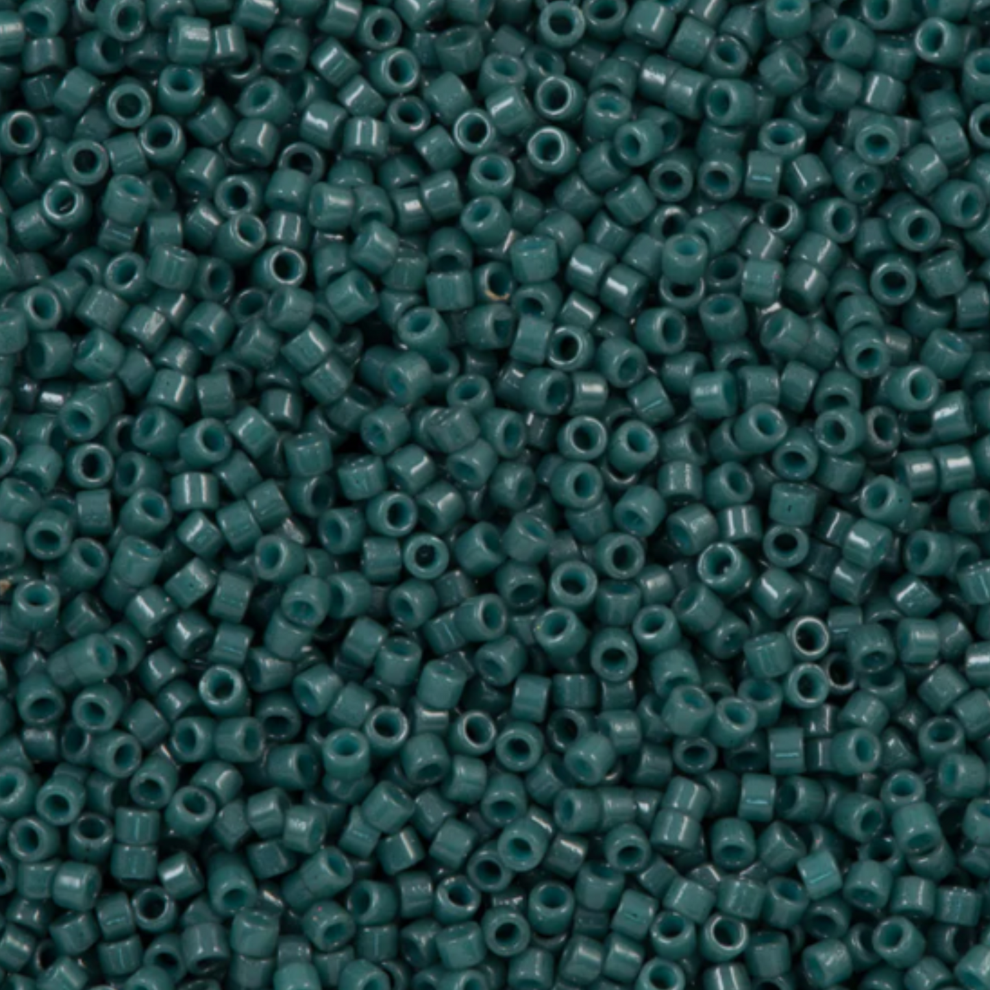 DB2358 Miyuki Delica Beads 11/0 Duracoat Opaque Dyed Spruce Green – 8 grams - Japanese Seed Beads for Jewelry Making