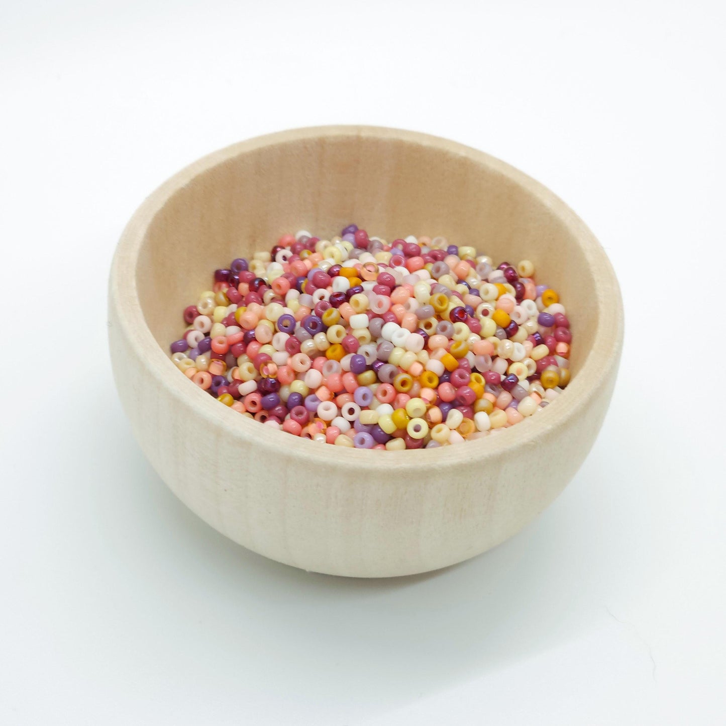 Cloudberry | Miyuki Rocailles Seed Beads Mix | 15g Premium Japanese Glass Beads for Jewelry Making & Crafts | Sunset Tones