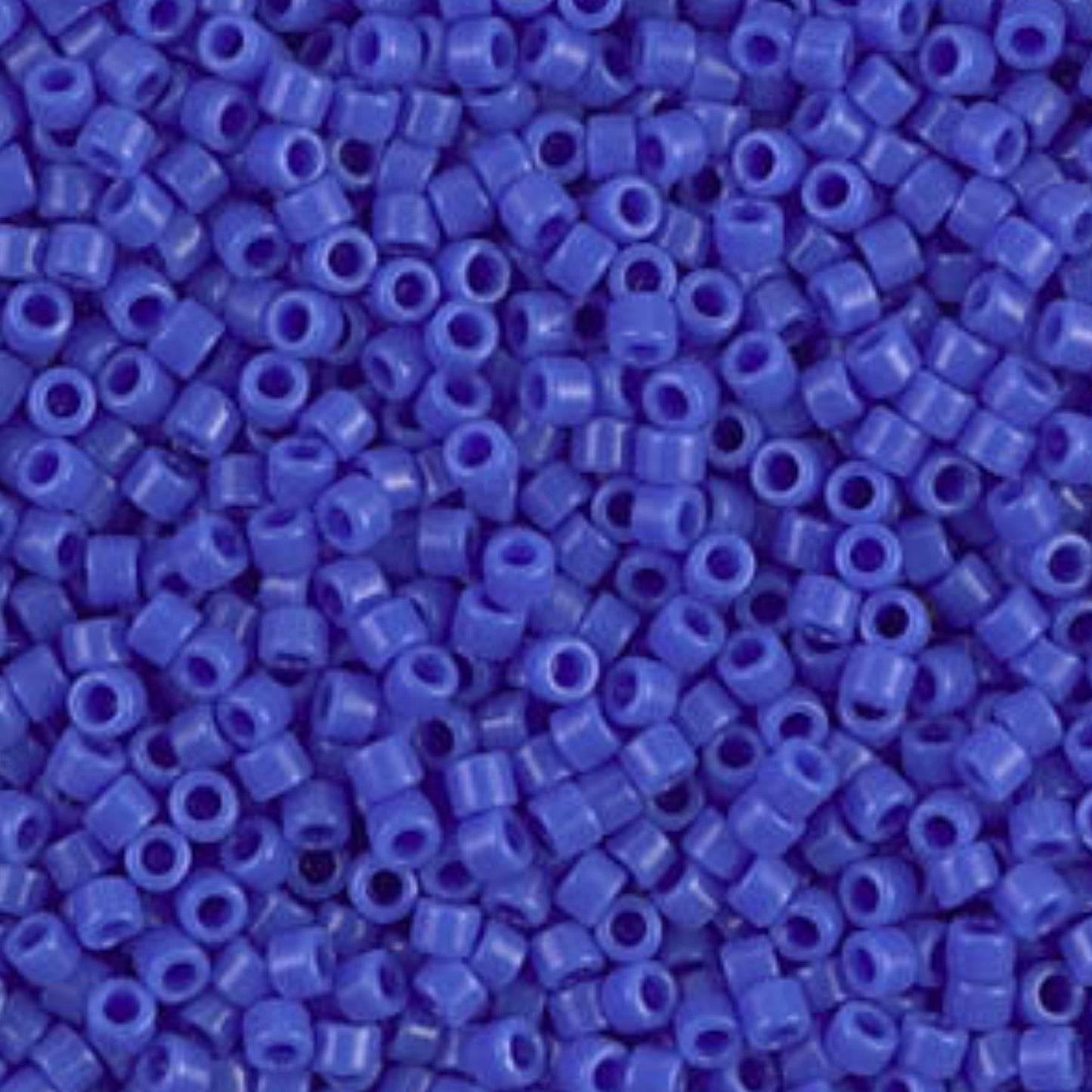 DB1138 Miyuki Delica Beads 11/0 Opaque Cyan Blue– 8 grams - Japanese Seed Beads for Jewelry Making