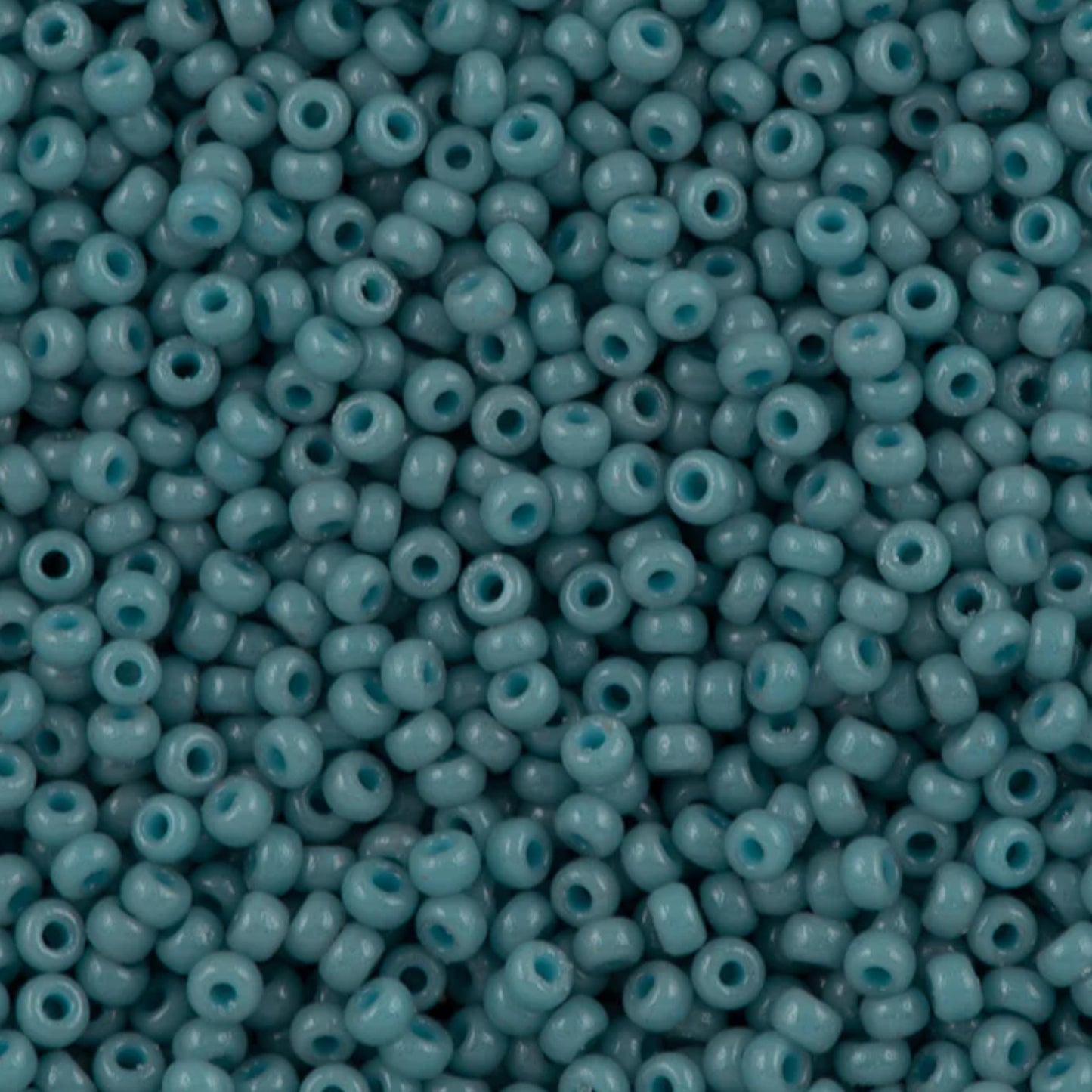 11-4479 Miyuki Seed Bead Round Rocailles 11/0 | Duracoat Opaque Light Cadet Blue | 15g | Japanese Beads for Jewelry Making