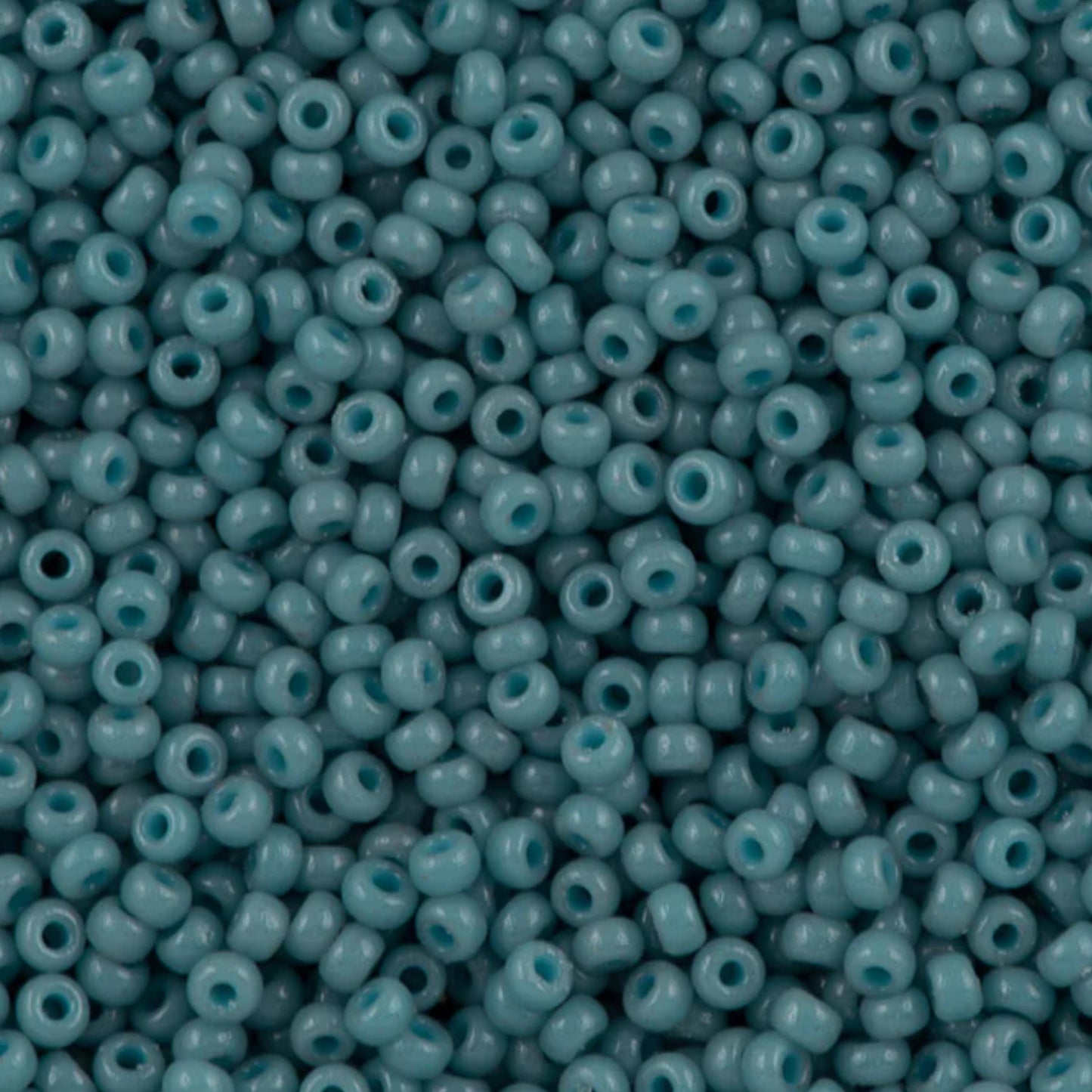 11-4479 Miyuki Seed Bead Round Rocailles 11/0 | Duracoat Opaque Light Cadet Blue | 15g | Japanese Beads for Jewelry Making