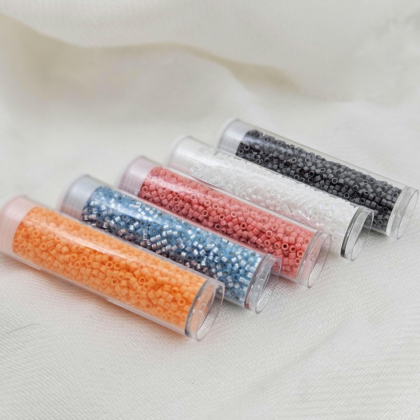 Side A Miyuki Bead Set – Bright & Playful Delica 11/0 Colors | Beads for Jewelry Making and Loom Work