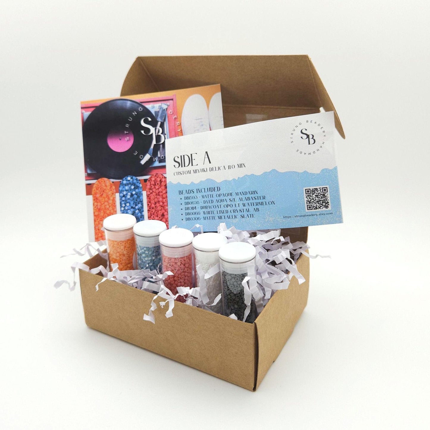 Side A Miyuki Bead Set – Bright & Playful Delica 11/0 Colors | Beads for Jewelry Making and Loom Work