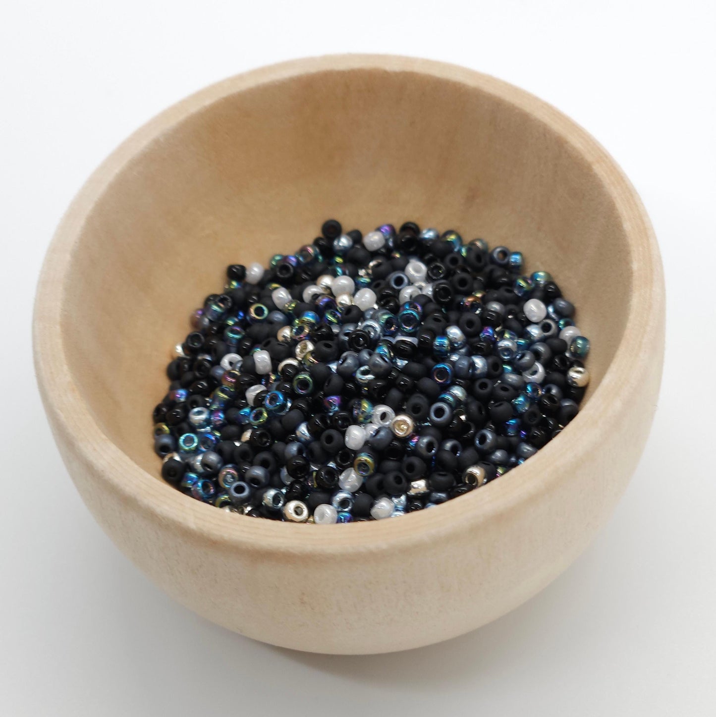 Moon Juice | Miyuki Rocailles Seed Beads Mix | 15g Premium Japanese Glass Beads for Jewelry Making & Crafts | Cosmic Celestial Vibes