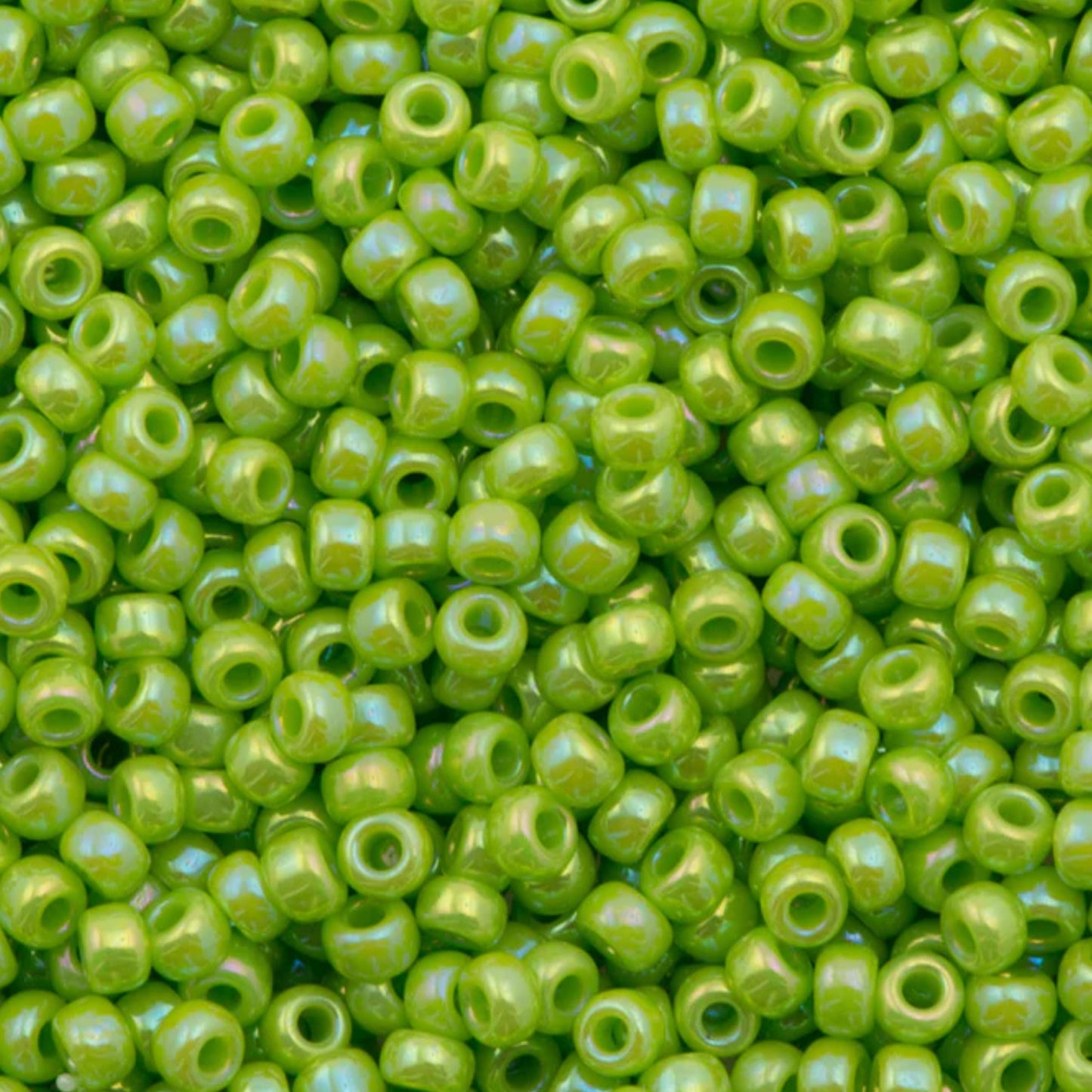 11-0479 Miyuki Seed Bead Round Rocailles 11/0 | Opaque Chartreuse AB |15g | Japanese Beads for Jewelry Making