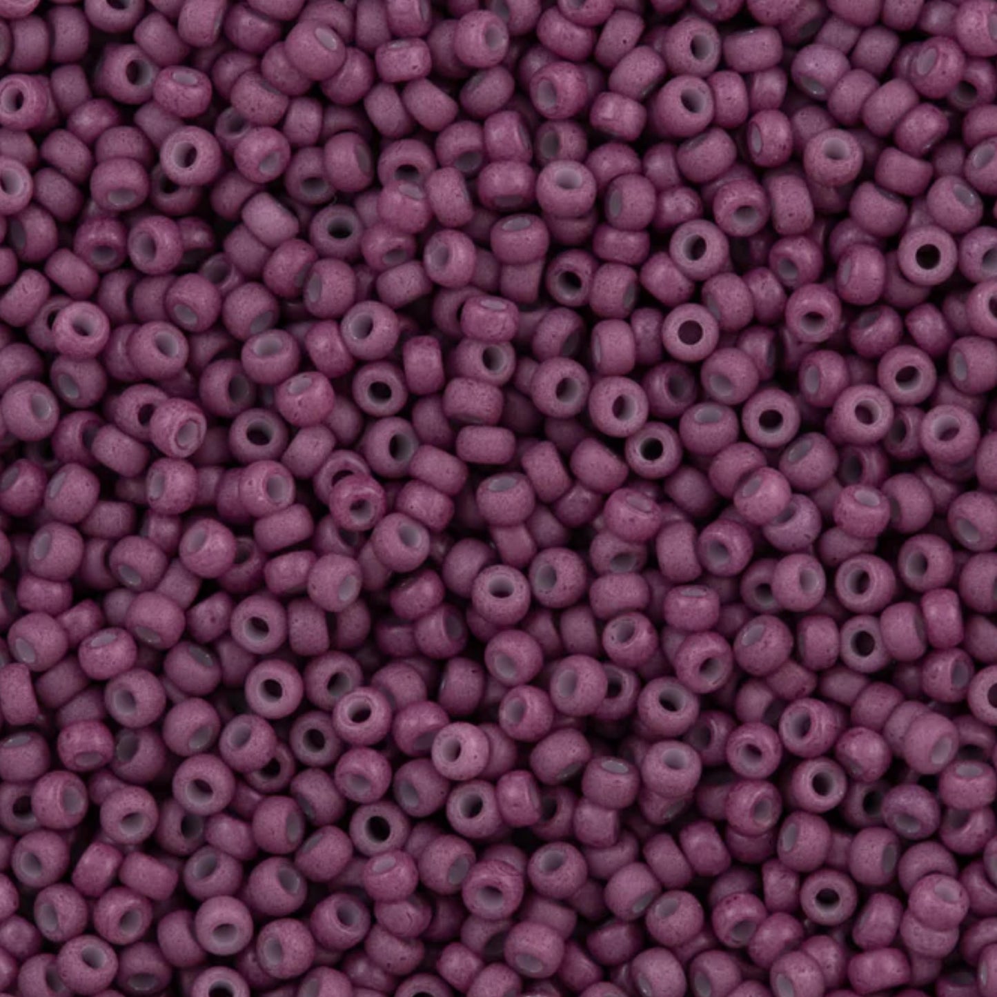 11-2047 Miyuki Seed Bead Round Rocailles 11/0 | Opaque Matte Dyed Wine |15g | Japanese Beads for Jewelry Making