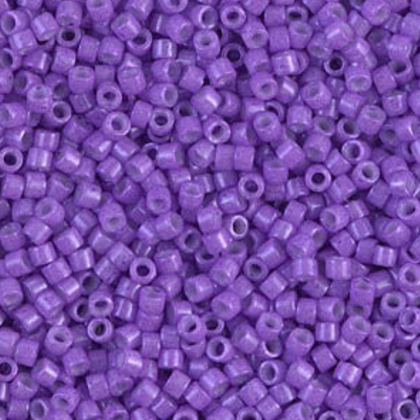 DB1379 Miyuki Delica Beads 11/0 Dyed Opaque Red Violet– 8 grams - Japanese Seed Beads for Jewelry Making