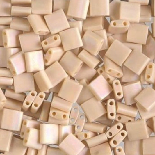 Miyuki Tila Beads Opaque Pear Glass Tile Beads TL-493FR | Full | 8 Grams for Jewelry Making