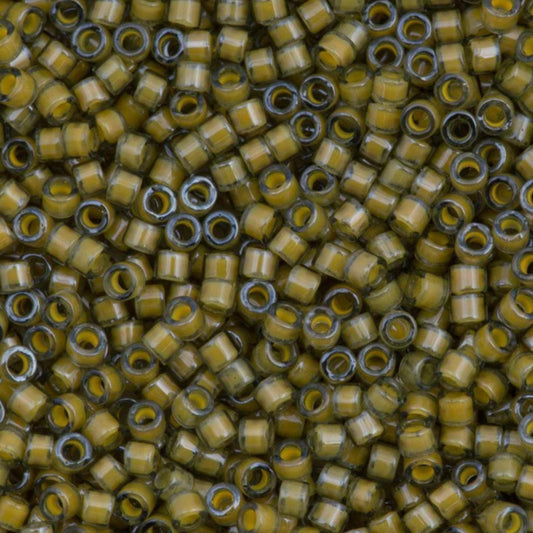 DB2046 Miyuki Delica Beads 11/0 Luminous Mushroom - 8 grams - Japanese Seed Beads for Jewelry Making
