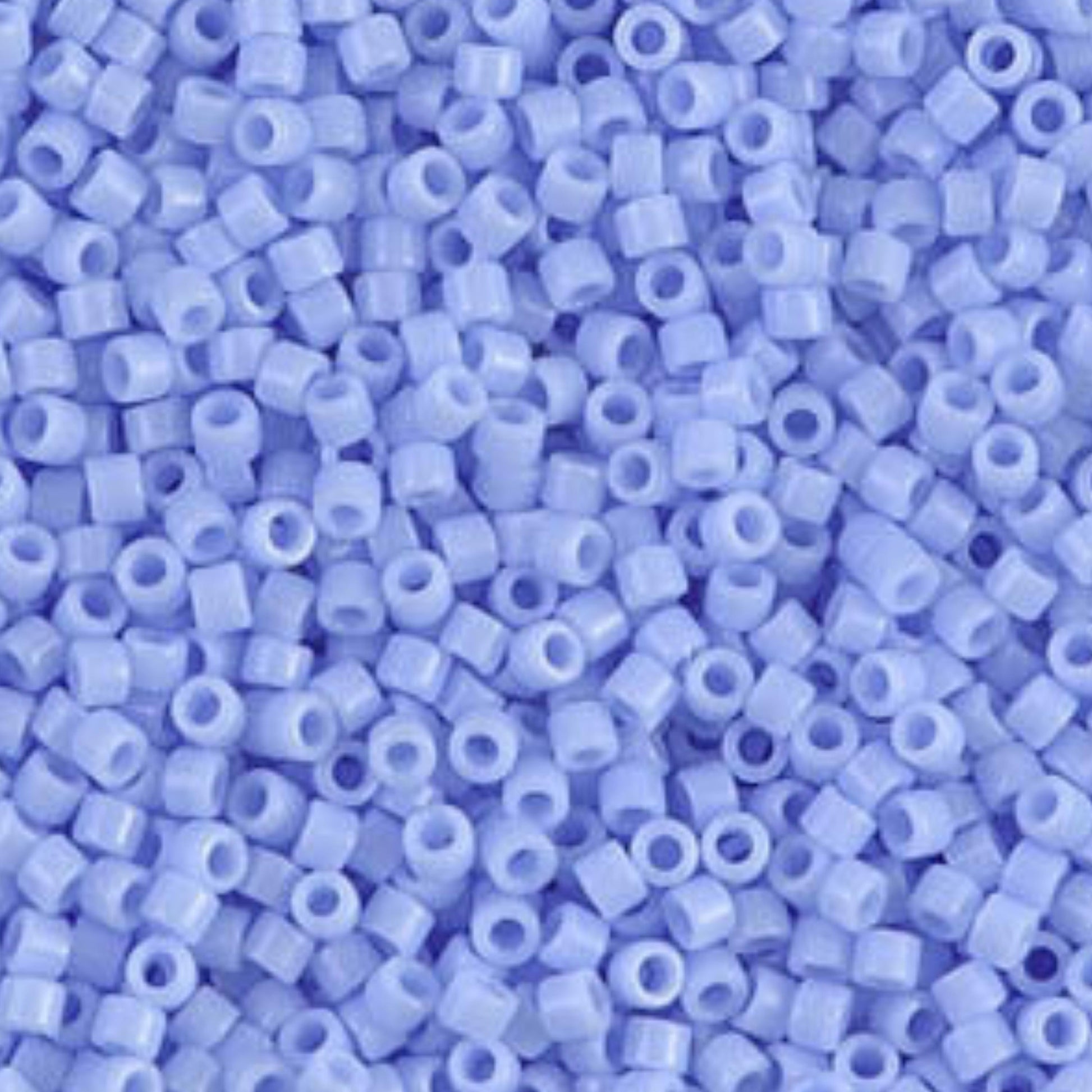 DB1137 Miyuki Delica Beads 11/0 Opaque Agate Blue– 8 grams - Japanese Seed Beads for Jewelry Making