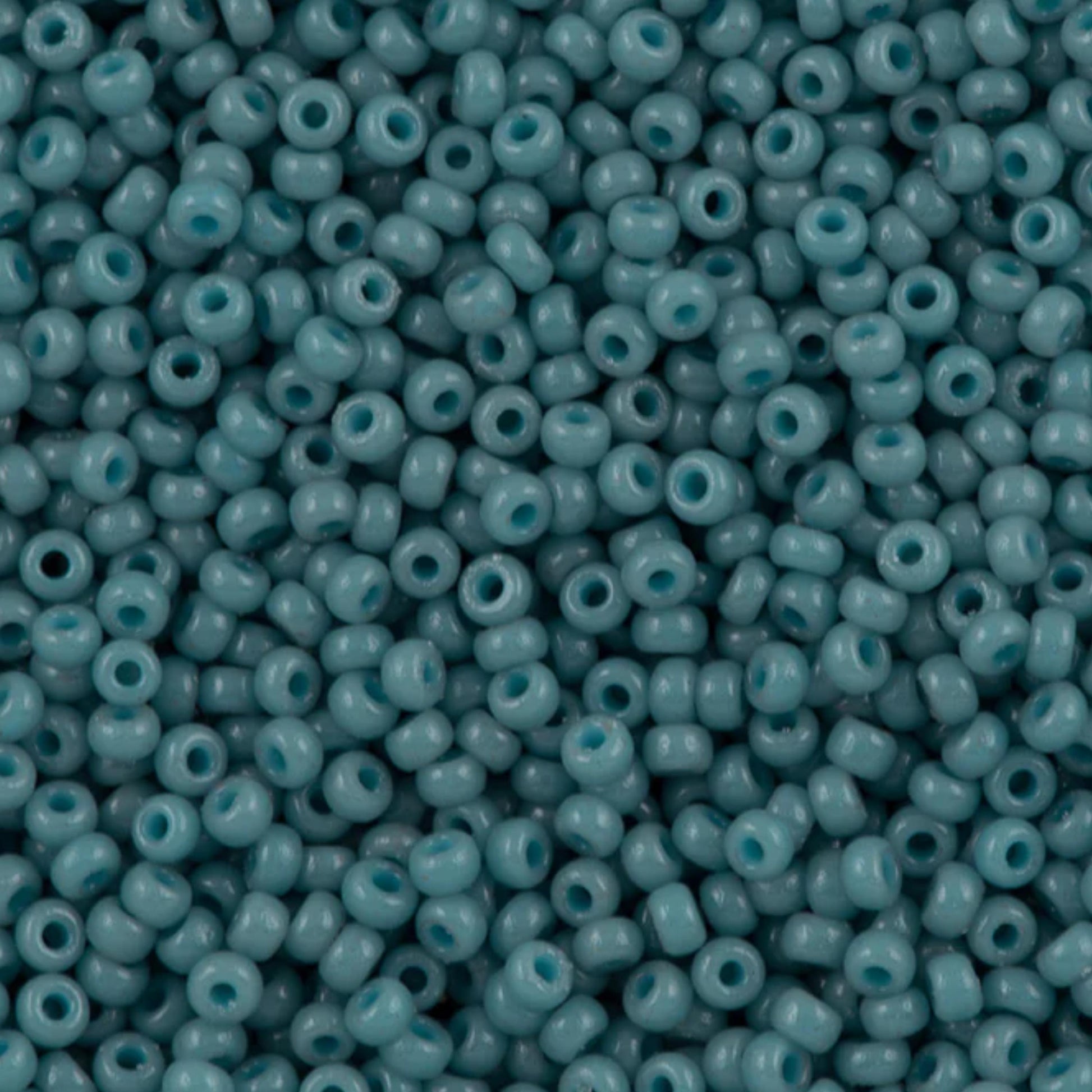 11-4479 Miyuki Seed Bead Round Rocailles 11/0 | Duracoat Opaque Light Cadet Blue | 15g | Japanese Beads for Jewelry Making