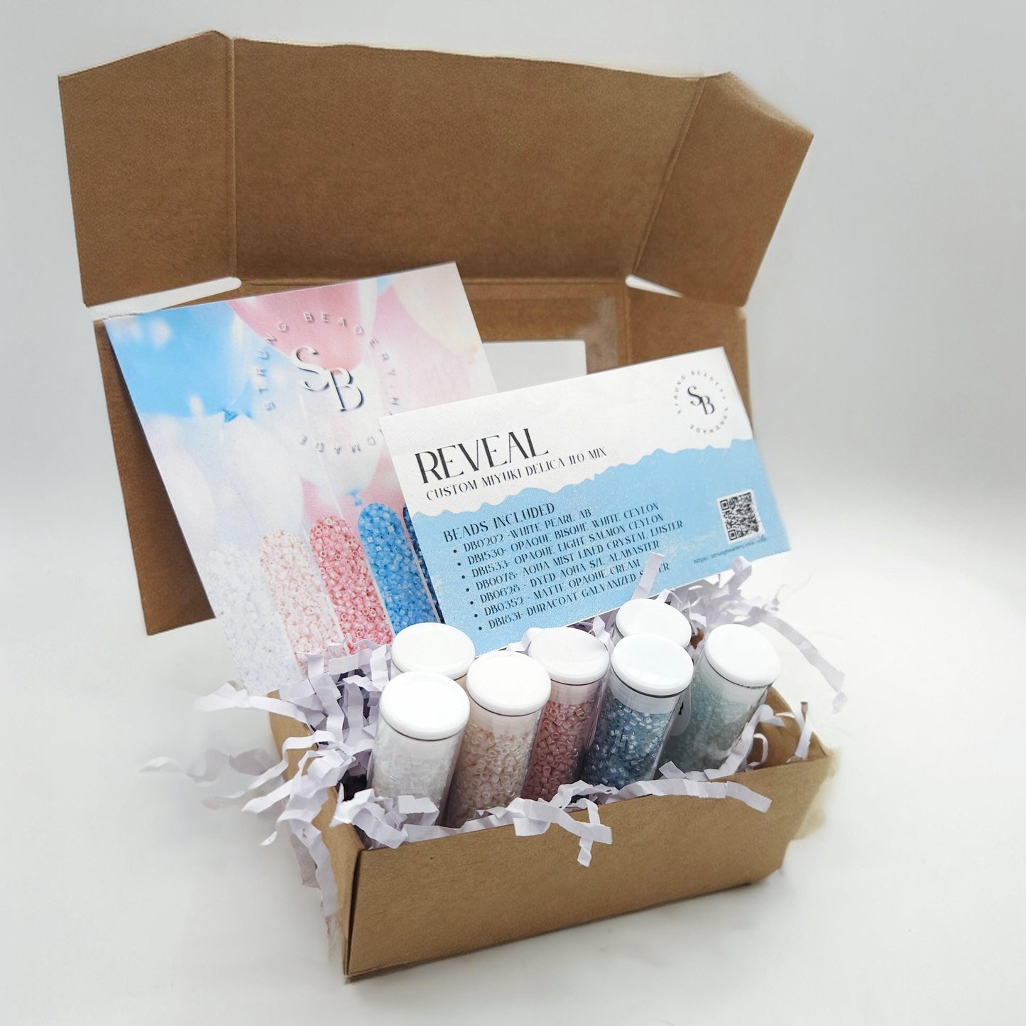 Reveal Miyuki Bead Set – Elegant 7-Color Delica 11/0 Mix | Beads for Jewelry Making and Loom Work