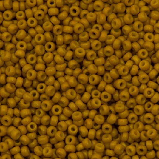 11-4456 Miyuki Seed Bead Round Rocailles 11/0 | Duracoat Opaque Hawthorne |15g | Japanese Beads for Jewelry Making