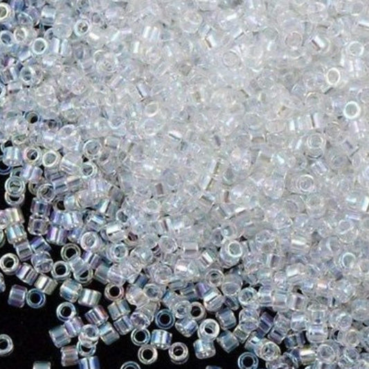 DB0051 Miyuki Seed Bead Round Rocailles 11/0 | Crystal AB | Japanese Beads for Jewelry Making