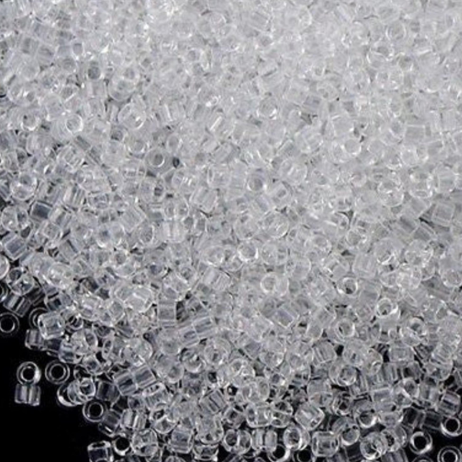 DB0141 Miyuki Seed Bead Round Rocailles 11/0 | Crystal | Japanese Beads for Jewelry Making