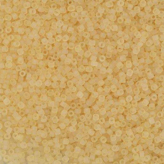 DB0382 Miyuki Seed Bead Round Rocailles 11/0 | Matte Corn Silk | Japanese Beads for Jewelry Making
