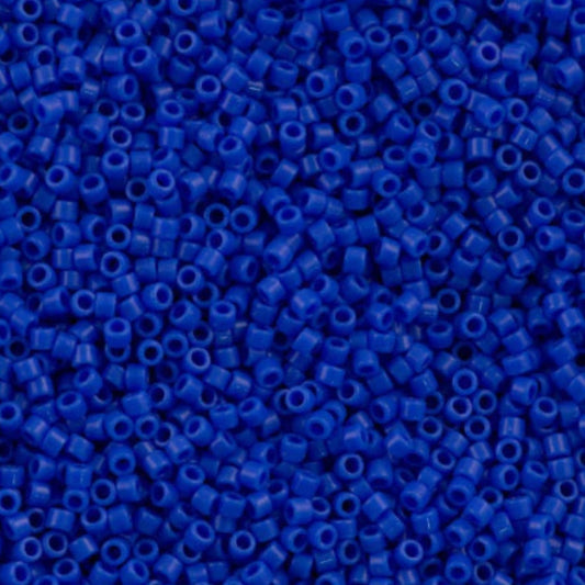 DB1138 Miyuki Seed Bead Round Rocailles 11/0 | Opaque Cyan Blue | Japanese Beads for Jewelry Making