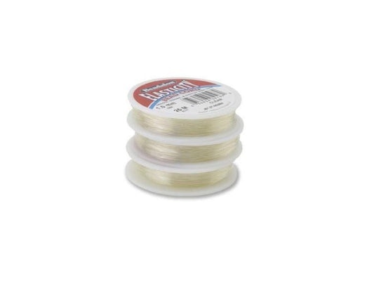 Beadalon® Elasticity 0.8mm Clear Stretch Cord – 5m Jewelry Beading Thread for Bracelets & Necklaces
